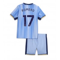 Dres Tottenham Hotspur Cristian Romero #17 Preč pre deti 2024-25 Krátky Rukáv (+ trenírky)